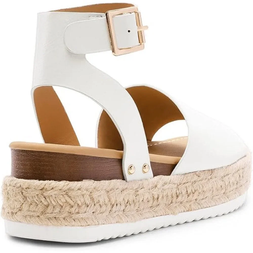 Dream Pairs Womens 8.5 White 2.5